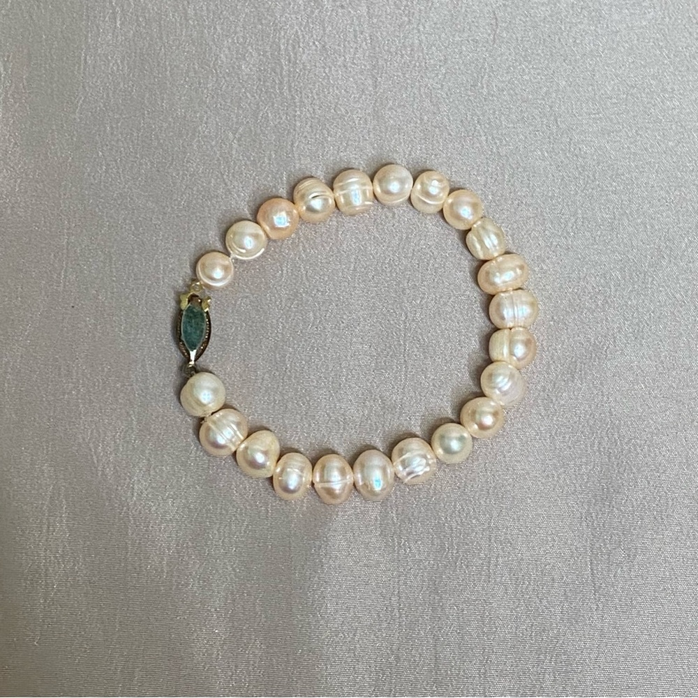 Vintage Baroque Freshwater Pearl Bracelet